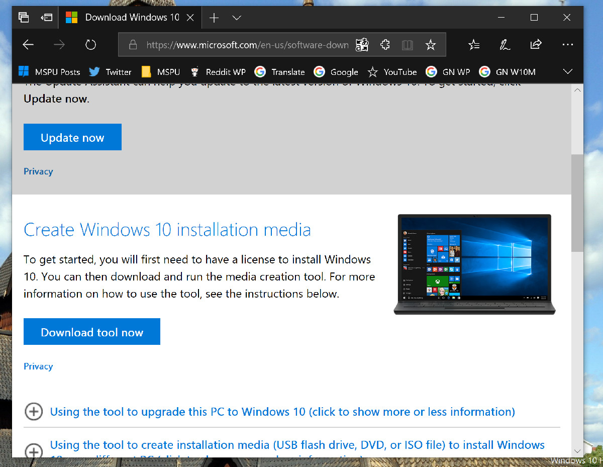windows 10 iso compressed download